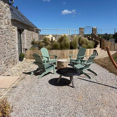 Maison Vue Sur L'ile De Tatihou בית נופש סן-וא-לה-הוג